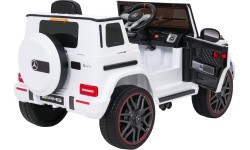 Pojazd elektryczny Mercedes G63 AMG LIFT, biały