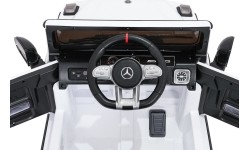 Pojazd elektryczny Mercedes G63 AMG LIFT, biały