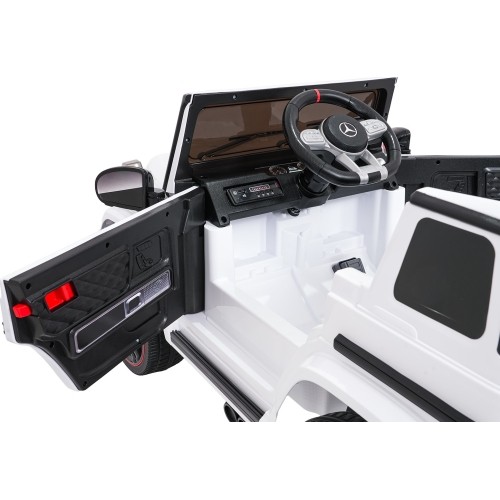 Pojazd elektryczny Mercedes G63 AMG LIFT, biały