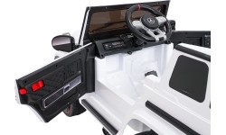 Pojazd elektryczny Mercedes G63 AMG LIFT, biały
