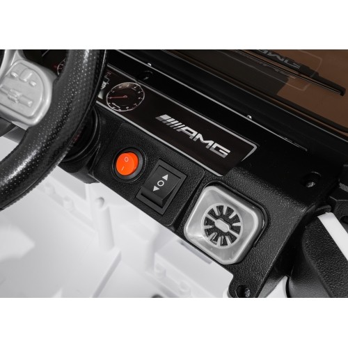 Pojazd elektryczny Mercedes G63 AMG LIFT, biały