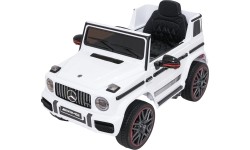 Pojazd elektryczny Mercedes G63 AMG LIFT, biały