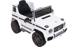 Pojazd elektryczny Mercedes G63 AMG LIFT, biały