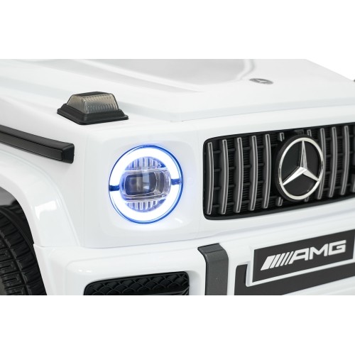Pojazd elektryczny Mercedes G63 AMG LIFT, biały