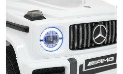 Pojazd elektryczny Mercedes G63 AMG LIFT, biały