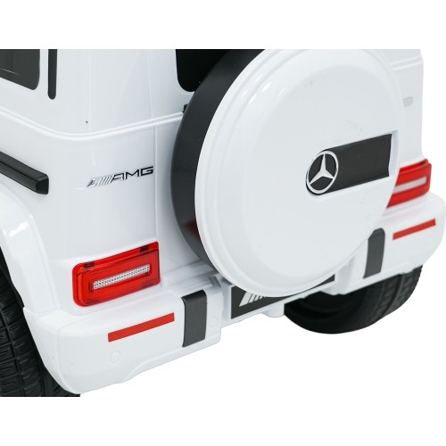 Pojazd elektryczny Mercedes G63 AMG LIFT, biały
