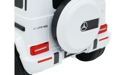 Pojazd elektryczny Mercedes G63 AMG LIFT, biały