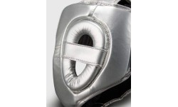 Ringhorns Charger by Venum Headgear- Silver/Black