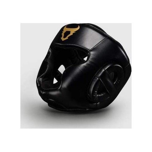 Ringhorns Charger by Venum Headgear - Black/Gold