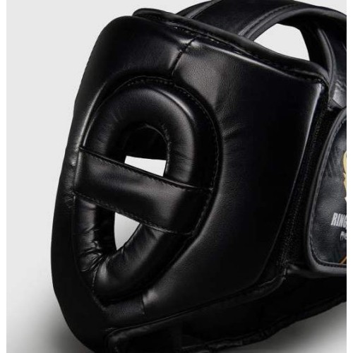 Ringhorns Charger by Venum Headgear - Black/Gold