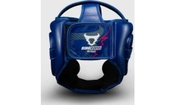 Ringhorns Charger by Venum Headgear - Navy Blue/Red