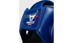 Ringhorns Charger by Venum Headgear - Navy Blue/Red