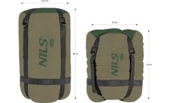 NC2012 GREEN SLEEPING BAG NILS CAMP