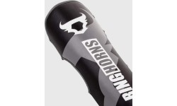 Ringhorns Charger by Venum Shin Guards and Foot Protectors - Black
