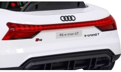 Samochód elektryczny Audi RS E-Tron GT, biały