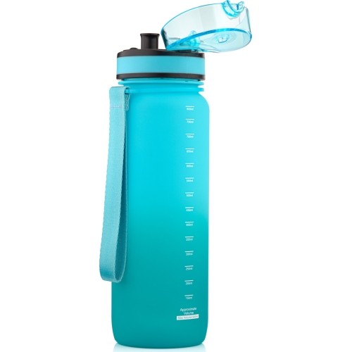 Bidon sportowy Meteor 800 ml - Zielony || Morski