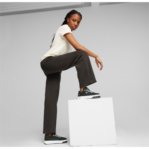 Puma Ess+ Straight Leg damskie spodnie sportowe Black 676093 01