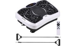 VIBRATION PLATFORM WITH RESISTANCE BANDS SVP08 ONE FITNESS