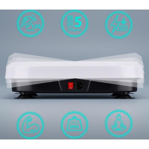 Platforma wibracyjna z gumami oporowymi One Fitness SVP08