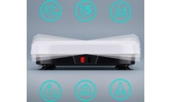 Platforma wibracyjna z gumami oporowymi One Fitness SVP08