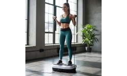 VIBRATION PLATFORM WITH RESISTANCE BANDS SVP08 ONE FITNESS