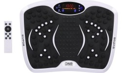 VIBRATION PLATFORM WITH RESISTANCE BANDS SVP08 ONE FITNESS