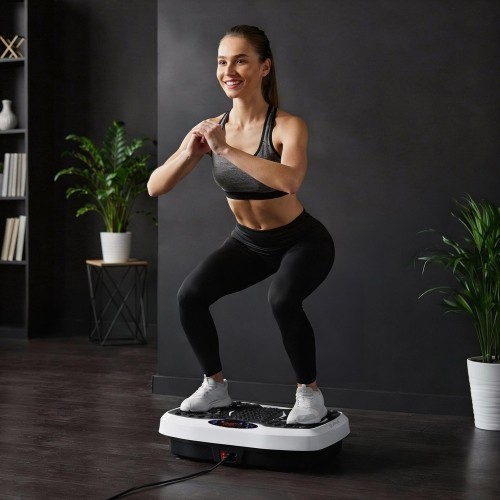 VIBRATION PLATFORM WITH RESISTANCE BANDS SVP08 ONE FITNESS