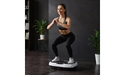 VIBRATION PLATFORM WITH RESISTANCE BANDS SVP08 ONE FITNESS