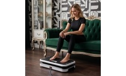 VIBRATION PLATFORM WITH PUSH-UP BARS AND RESISTANCE BANDS SVP09 HMS