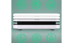 VIBRATION PLATFORM WITH PUSH-UP BARS AND RESISTANCE BANDS SVP09 HMS