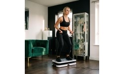 VIBRATION PLATFORM WITH PUSH-UP BARS AND RESISTANCE BANDS SVP09 HMS