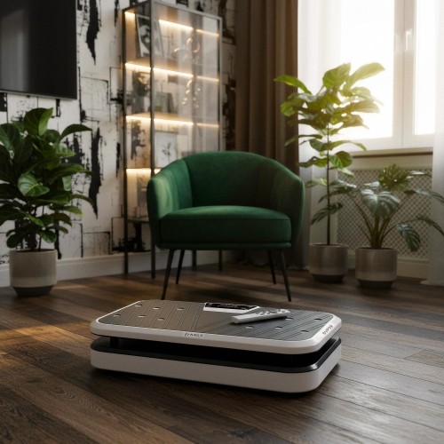 VIBRATION PLATFORM WITH PUSH-UP BARS AND RESISTANCE BANDS SVP09 HMS