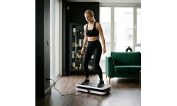 VIBRATION PLATFORM WITH PUSH-UP BARS AND RESISTANCE BANDS SVP09 HMS