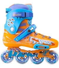 Stałe rolki Baud BD276 - Blue-Orange