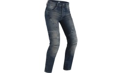 Męskie dżinsy moto PMJ Dallas - Blue