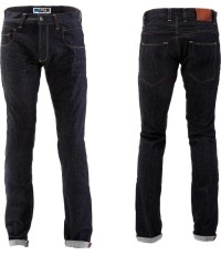 Męskie dżinsy moto PMJ City - Blue