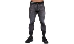 Męskie legginsy sportowe BAS BLACK Hardmen - Grey