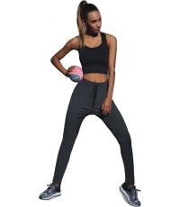 Damskie legginsy sportowe BAS BLACK Lorena - Graphite