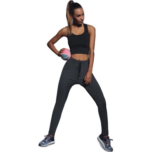 Damskie legginsy sportowe BAS BLACK Lorena - Graphite
