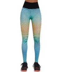 Legginsy damskie Bas Black Wave 90 - Multi-Coloured