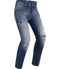 Męskie dżinsy biker PMJ Street - Blue