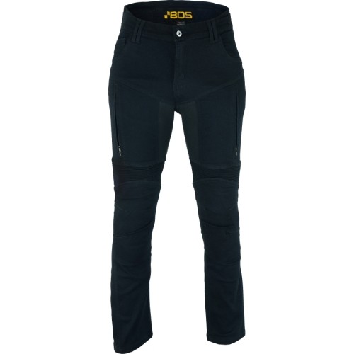 Jeansy motocyklowe BOS Prado - Black