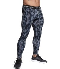 Legginsy sportowe męskie BAS BLEU Alien - Multicolour