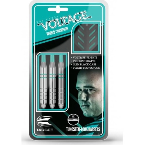 Rzutki Target Rob Cross Silver Voltage Steel - 3-pak