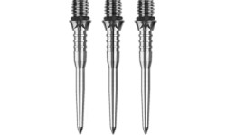 Dart Points Mission Titan Pro Ti Conversion Grooved Silver 30 mm - 3-Pack