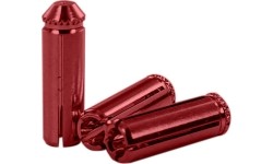 Flight Protector Bull's Aluminum - 3-Pack - Red