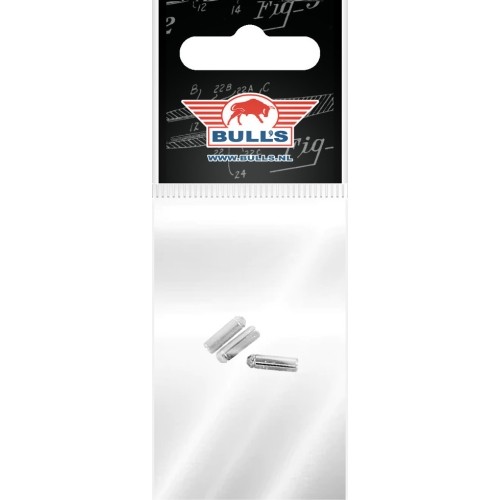 Flight Protector Bull's Aluminum - 3-Pack - Red
