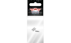 Flight Protector Bull's Aluminum - 3-Pack - Red