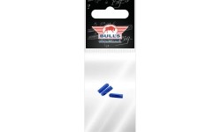 Flight Protector Bull's Aluminum - 3-Pack - Red
