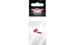 Flight Protector Bull's Aluminum - 3-Pack - Red